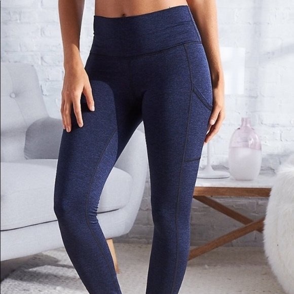Aerie Blue High Waisted Leggings Size: Small